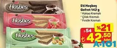 ETİ HOŞBEŞ GOFRET 142 G fiyat ve kampanya bilgisi